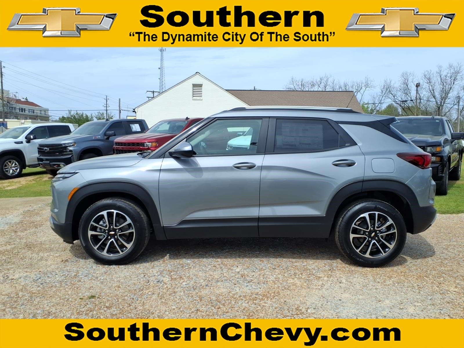 2026 Chevrolet Trailblazer LT in Sterling Gray Metallic — front three-quarter view